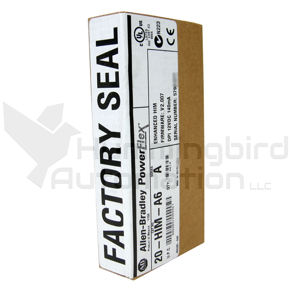 2017 NEW *SEALED* Allen Bradley 20-HIM-A6 /A PowerFlex 750 Enhaced HIM